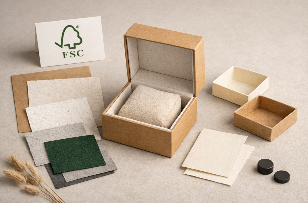 4) Best Materials for an Eco Friendly Watch Box