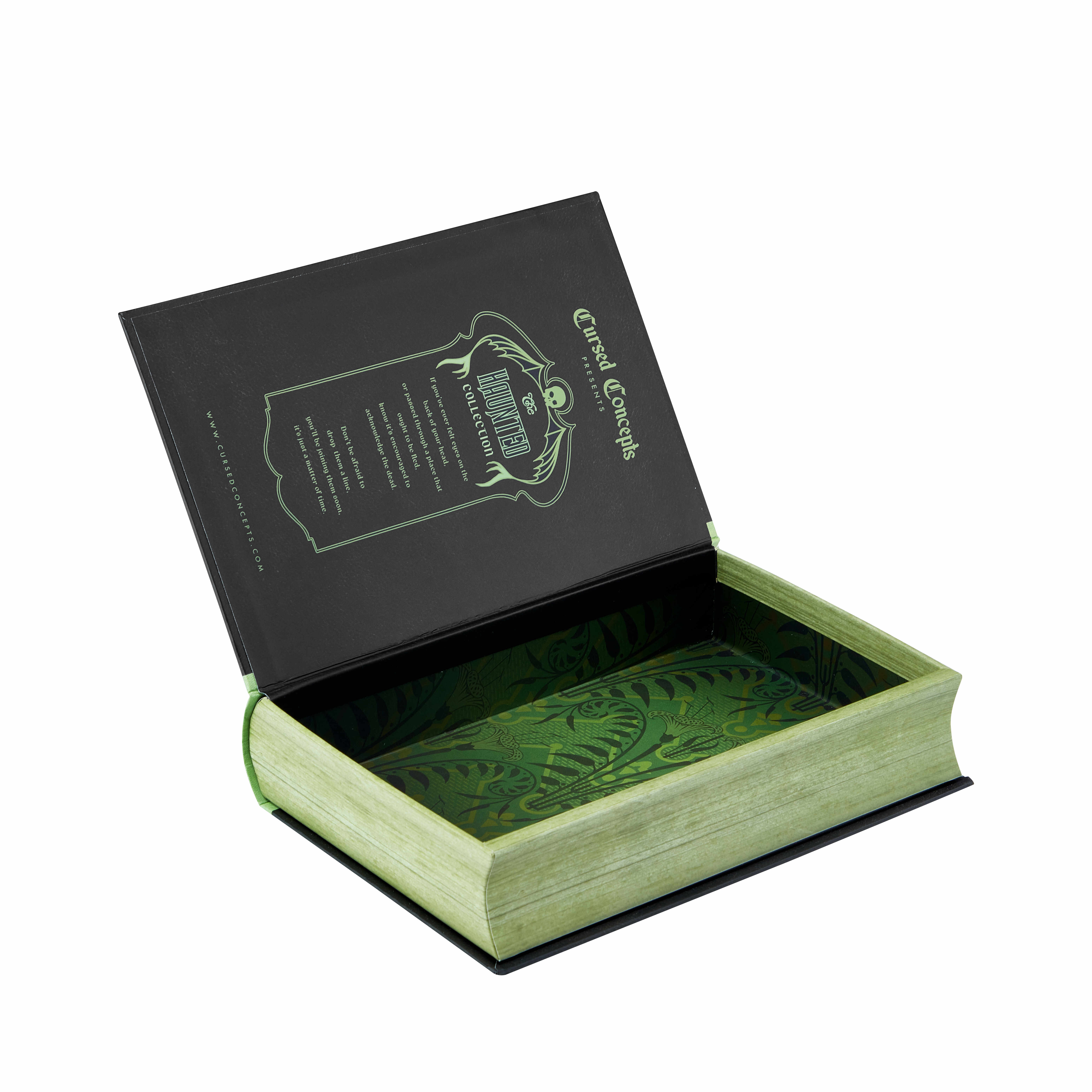 Round Spine Book-Shaped Magnetic Box | Luxury Rigid Packaging Fairy Tale Book Style
