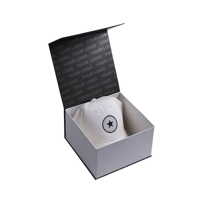 Premium Foldable Magnetic Baseball Cap Shipping Box for High-End Brands