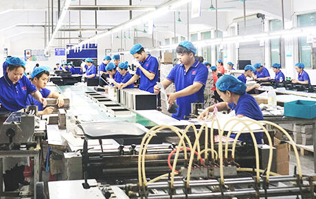 handmade production line