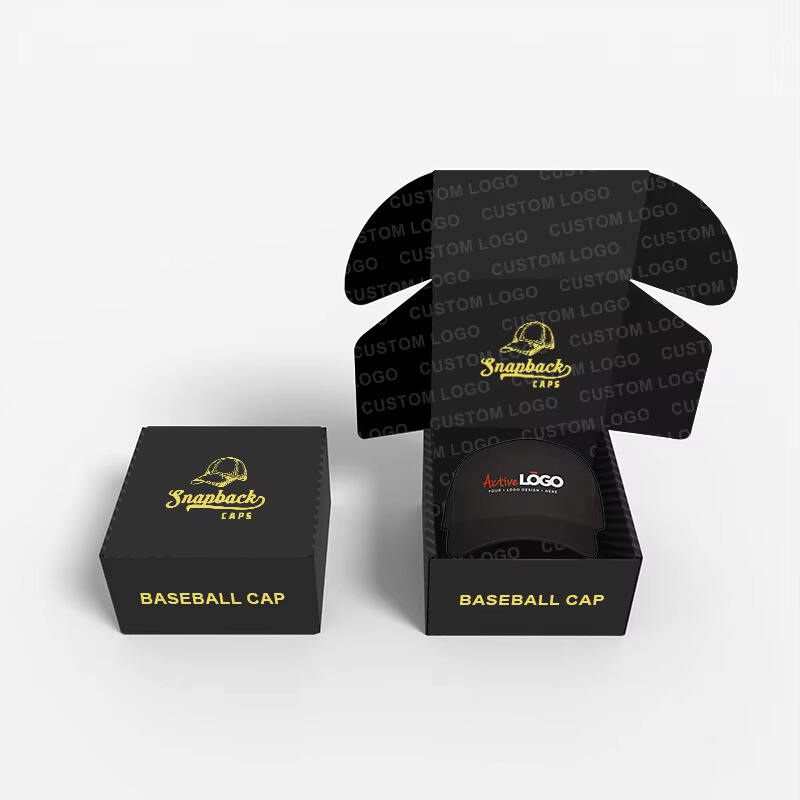 Premium Baseball Fitted Cap Packaging Box for Brand Presentation and Protection