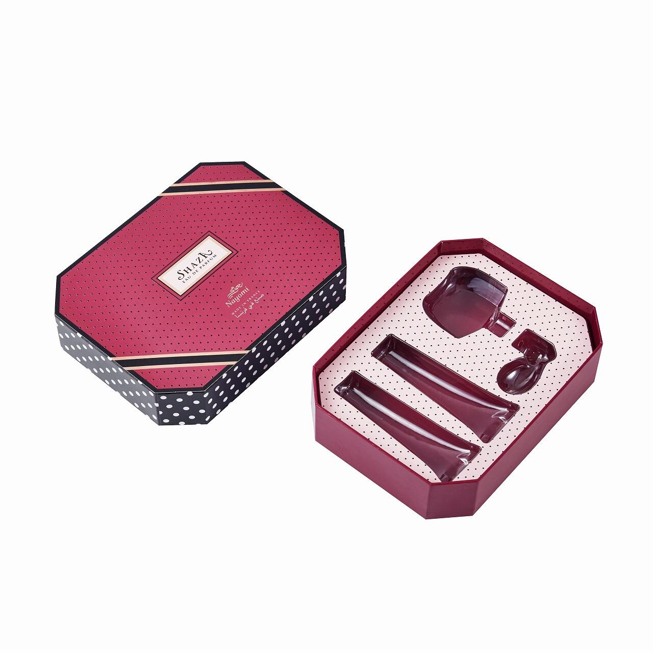 Custom Logo Rigid Paper Cardboard Beauty Skincare Set Octagonal Box Packaging With Pvc Insert