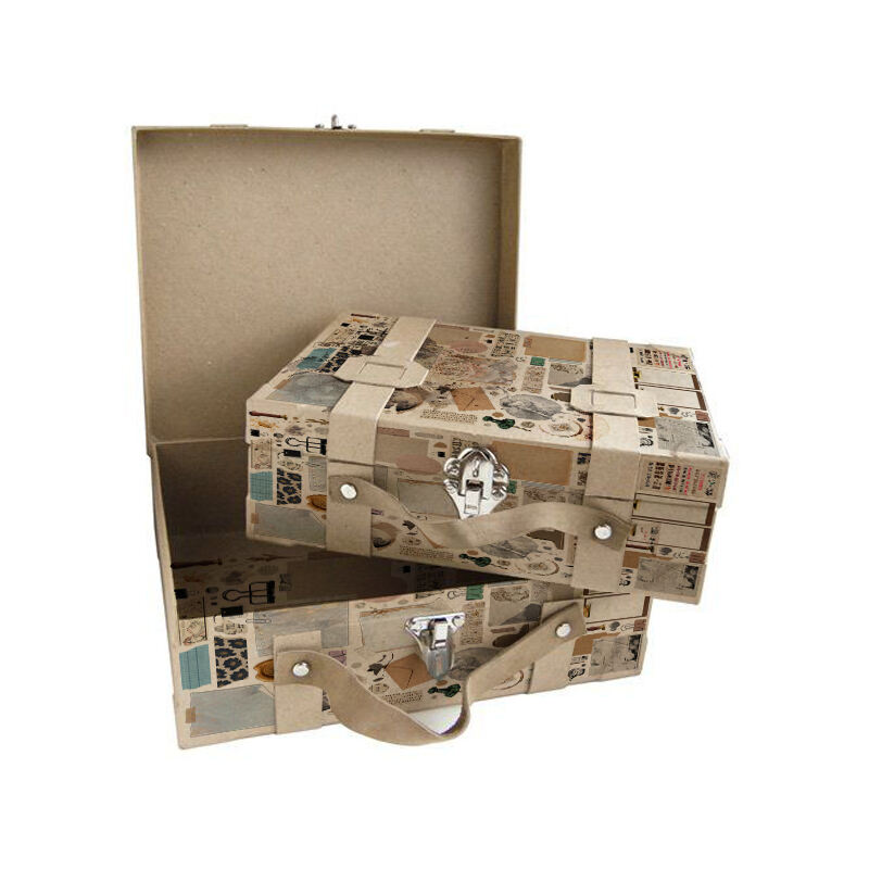 Premium Eco Paper Briefcase / Suitcase Box — Elegant & Functional Packaging Choice