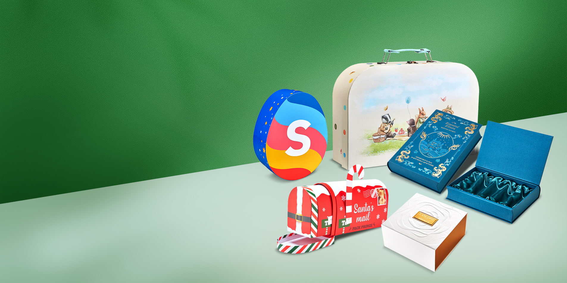 Cadeau sur mesure élégant et unique <br>Solutions d'emballage   