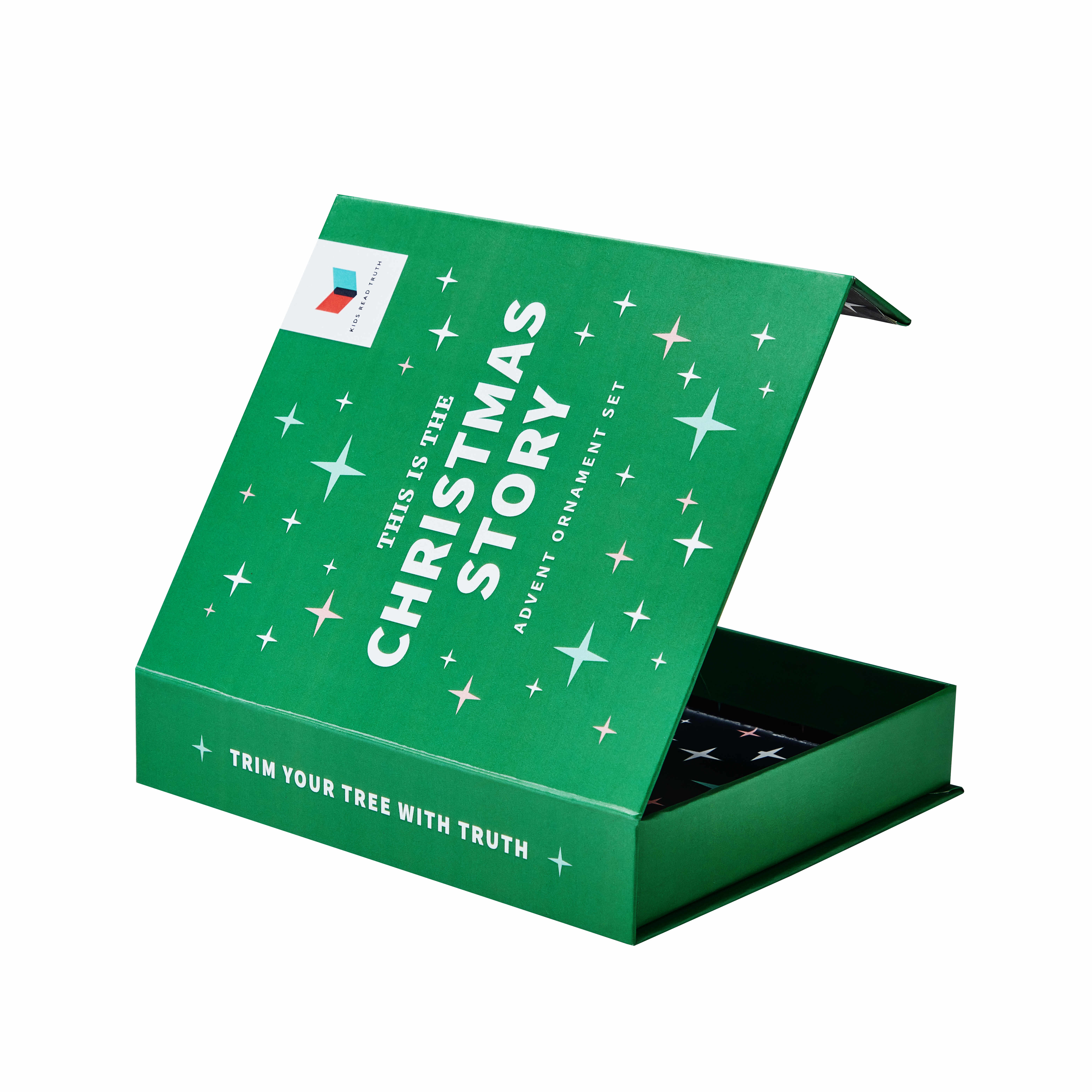 Christmas Magnetic Book-Style Gift Box | Luxury Custom Packaging Wholesale