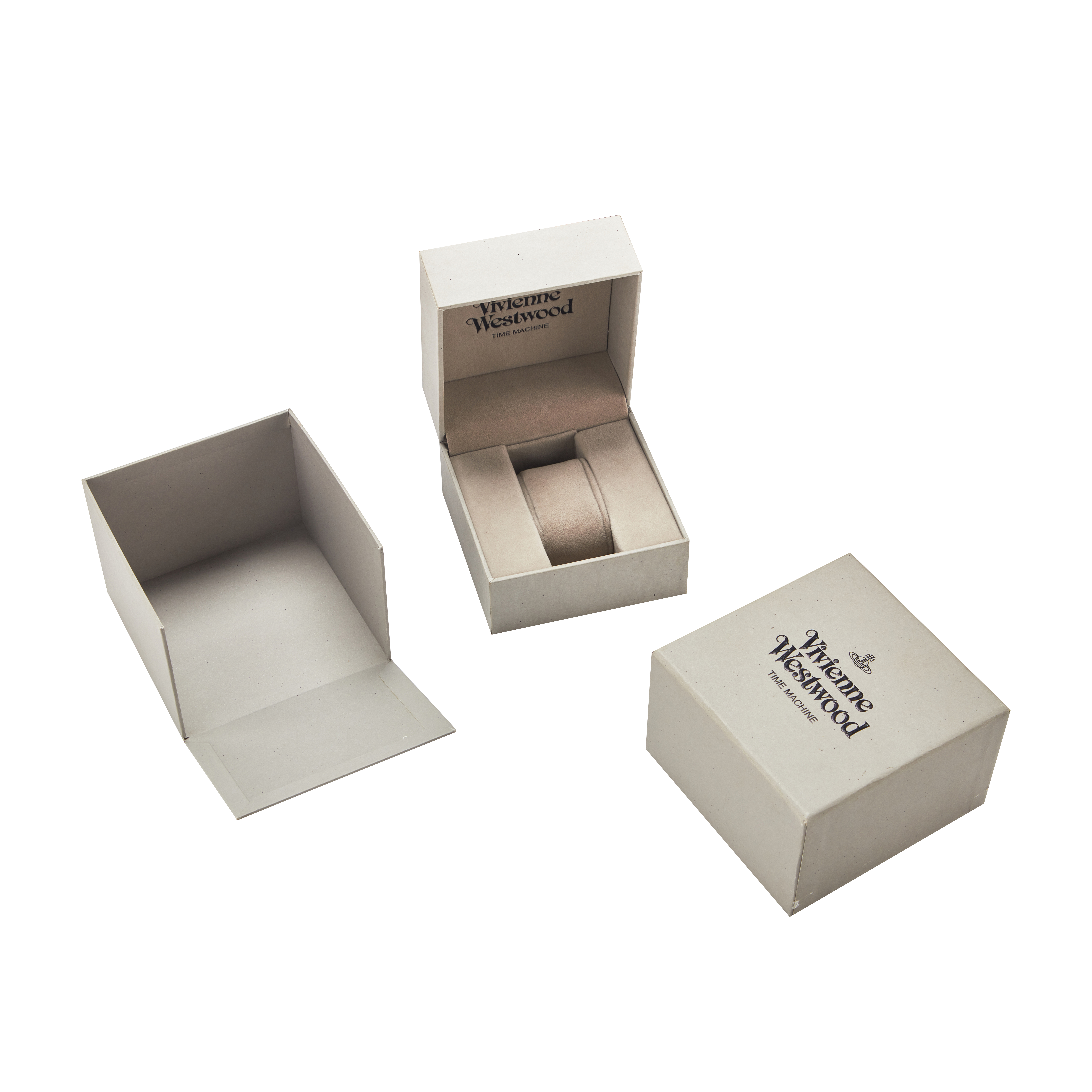 Customized Luxury 2 Set Hard Paper Cardboard Embossed Logo Eco Friendly Packaging Box For Watch Barnd