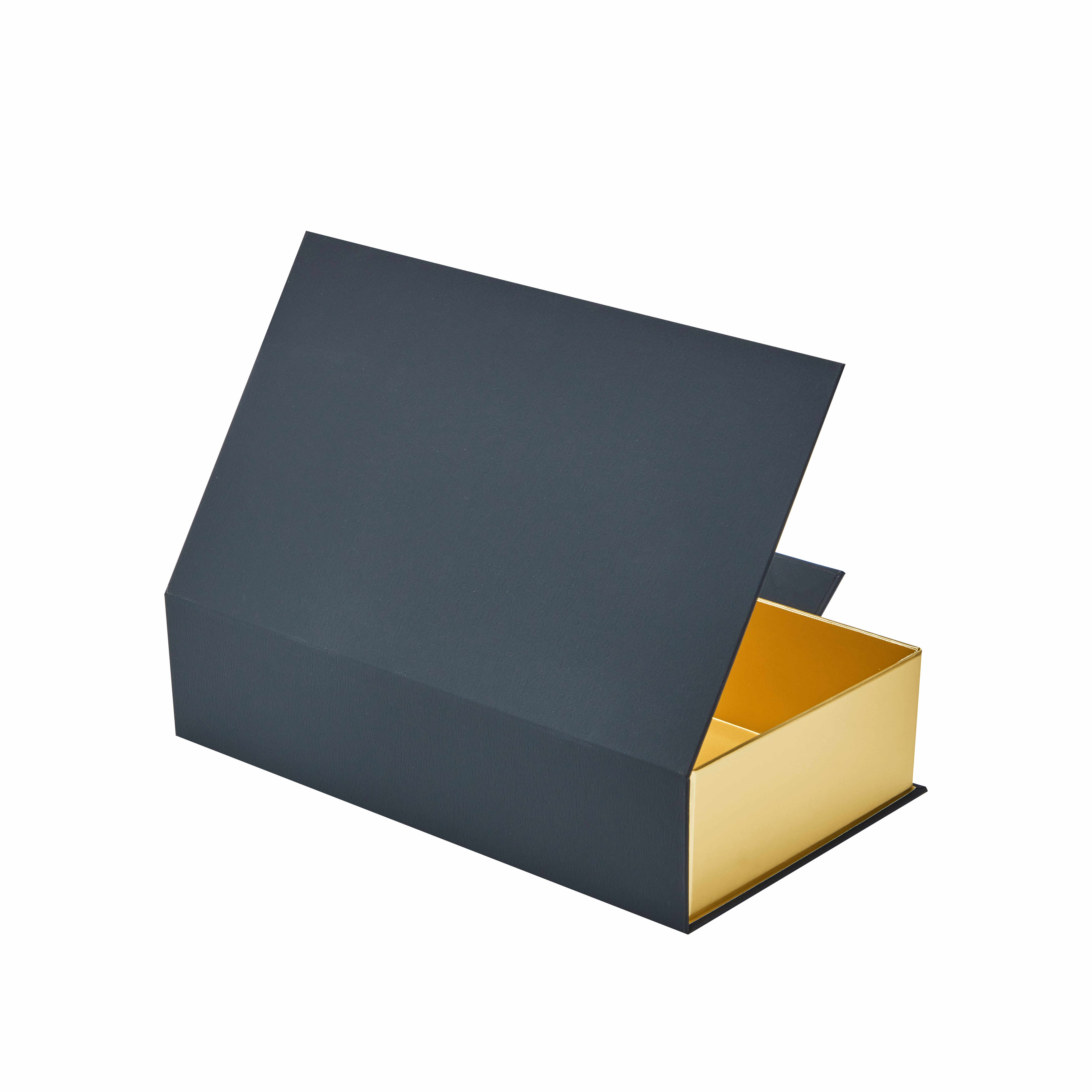 Custom Collapsible Magnetic Gift Boxes with Inserts & Ribbon Pull