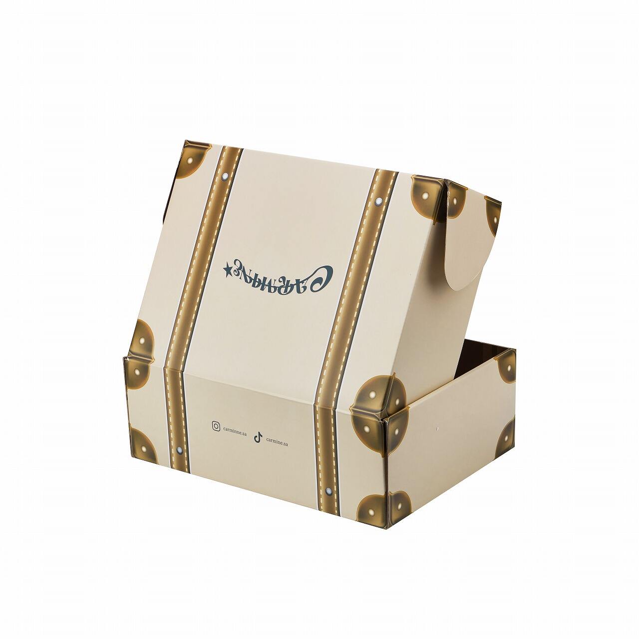 Custom Premium Apparel Packaging | Manufacturer Of Corrugated Boxes China | Suitcase Style Printing