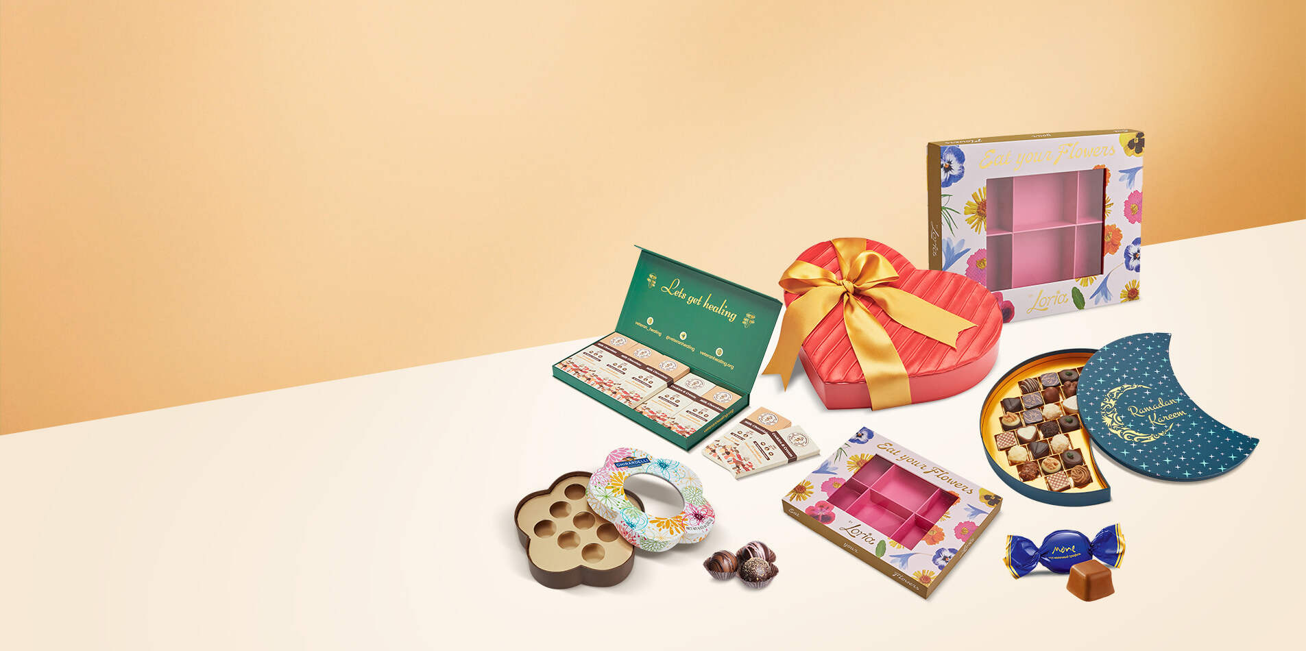Progetti di Confezioni Personalizzate per Cioccolato Glamour
