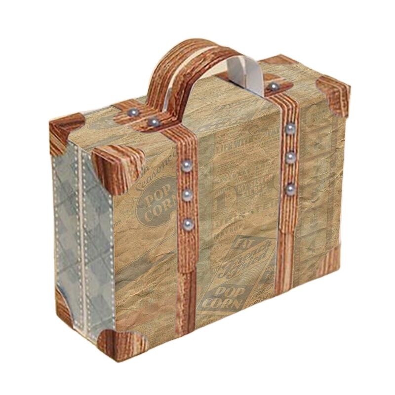 Premium Cardboard Luggage Box — Sustainable, Stylish & Fully Customizable