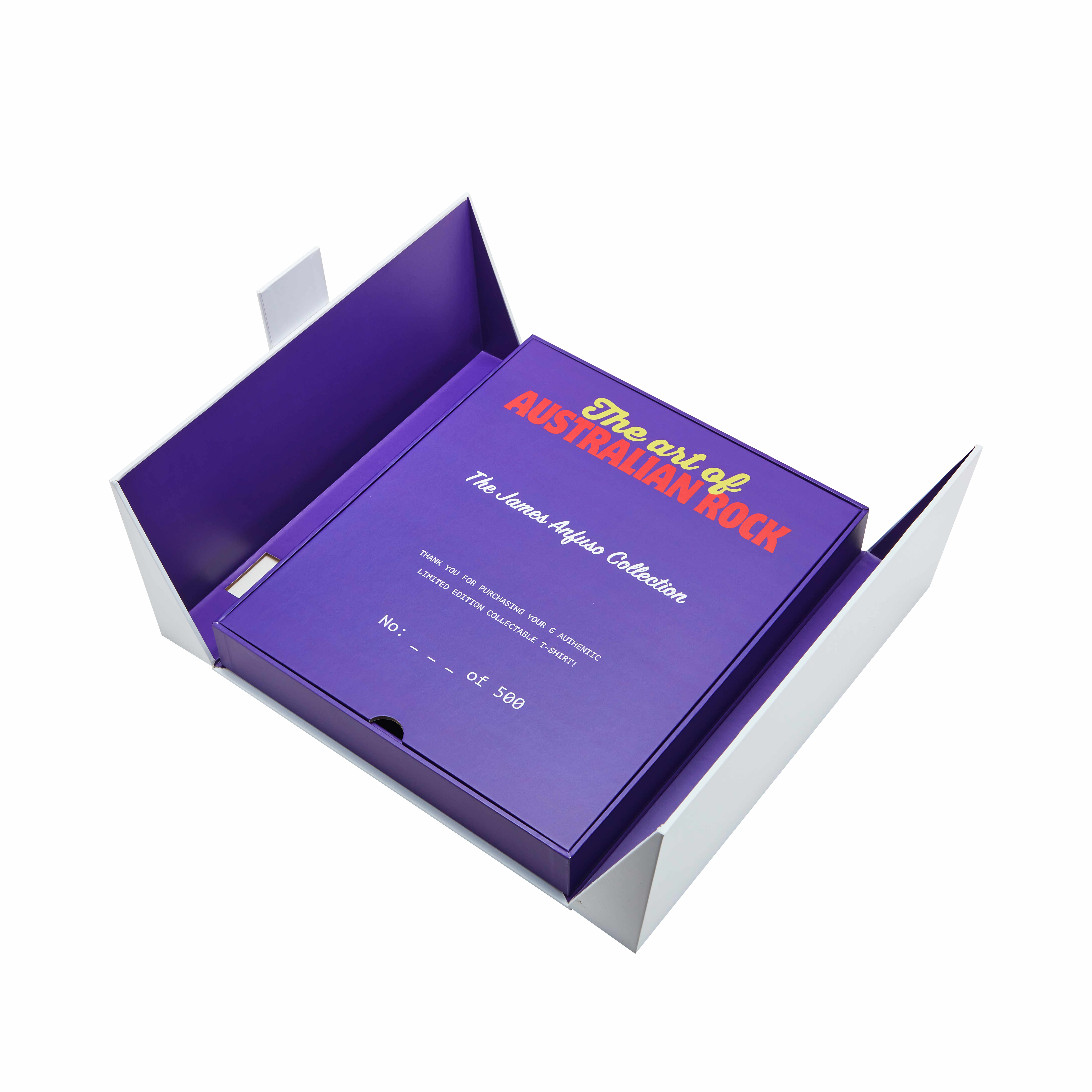 Luxury Custom Double Door Magnetic Box with Inner Panel & Foam Insert for Gift Packaging