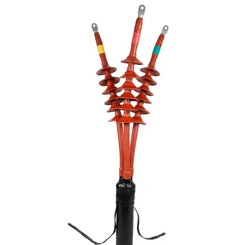 10kv Outdoor 3-Core Heat Shrink Cable Terminal PE Material Cable Accessories for Low Voltage Applications