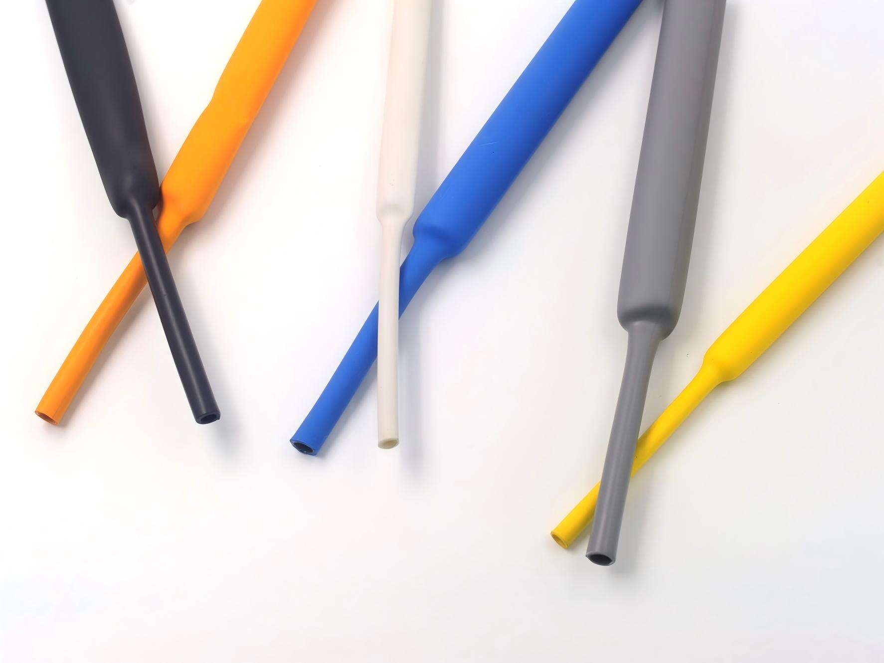 أنبوب بولي أوليفين ذو جدارين (DW) مع طبقة لاصقة