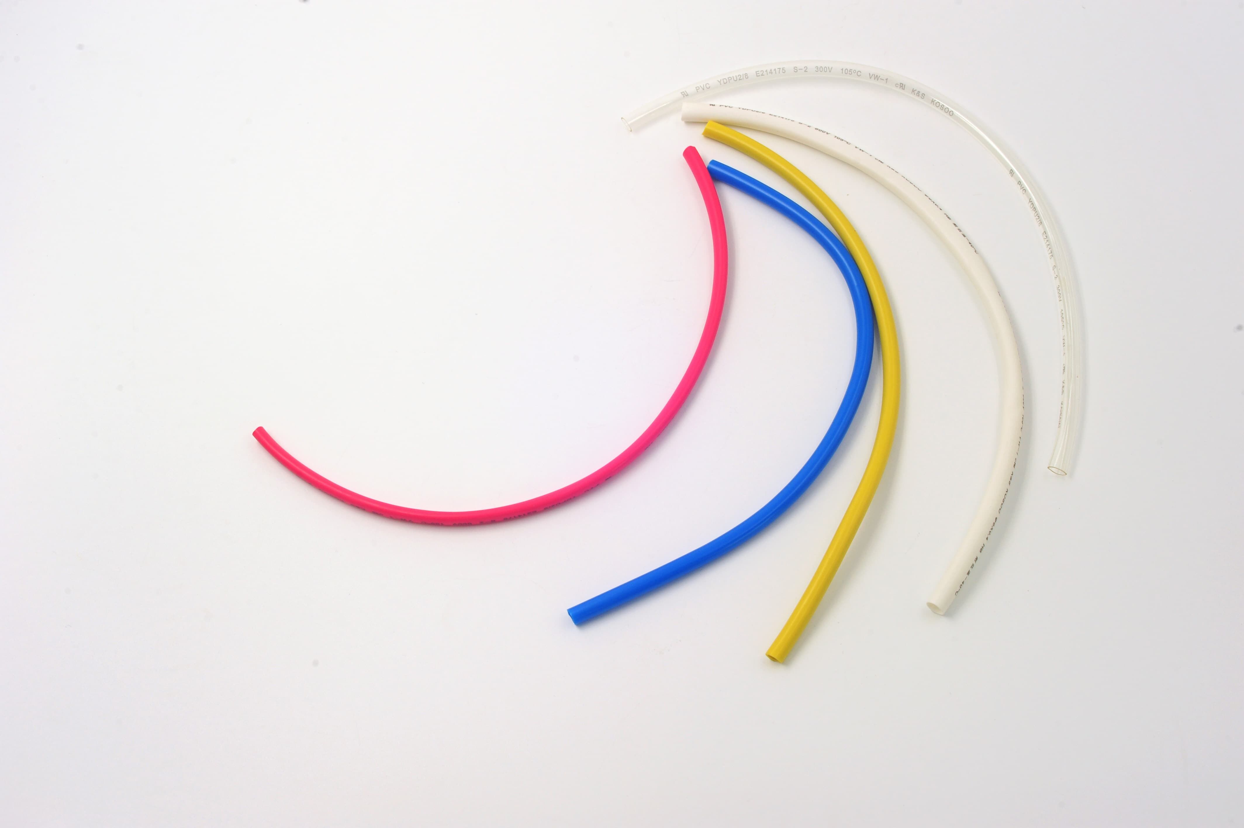 أنبوب من PVC من النوع 1، سماكة الجدار ٠٫٣ مم–٢٫٠ مم، معتمد من شركة UL، قناة كهربائية