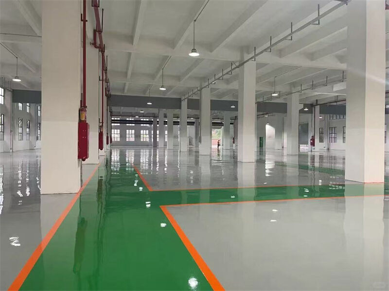 DP07 Otomatik Yatay Epoxy Zemin 10.000+㎡ Depoyu Dönüştürüyor