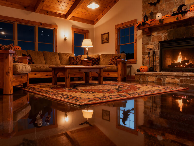 When moonlight turns pale and jack-o'-lanterns flash eerie grins, is your space ready?