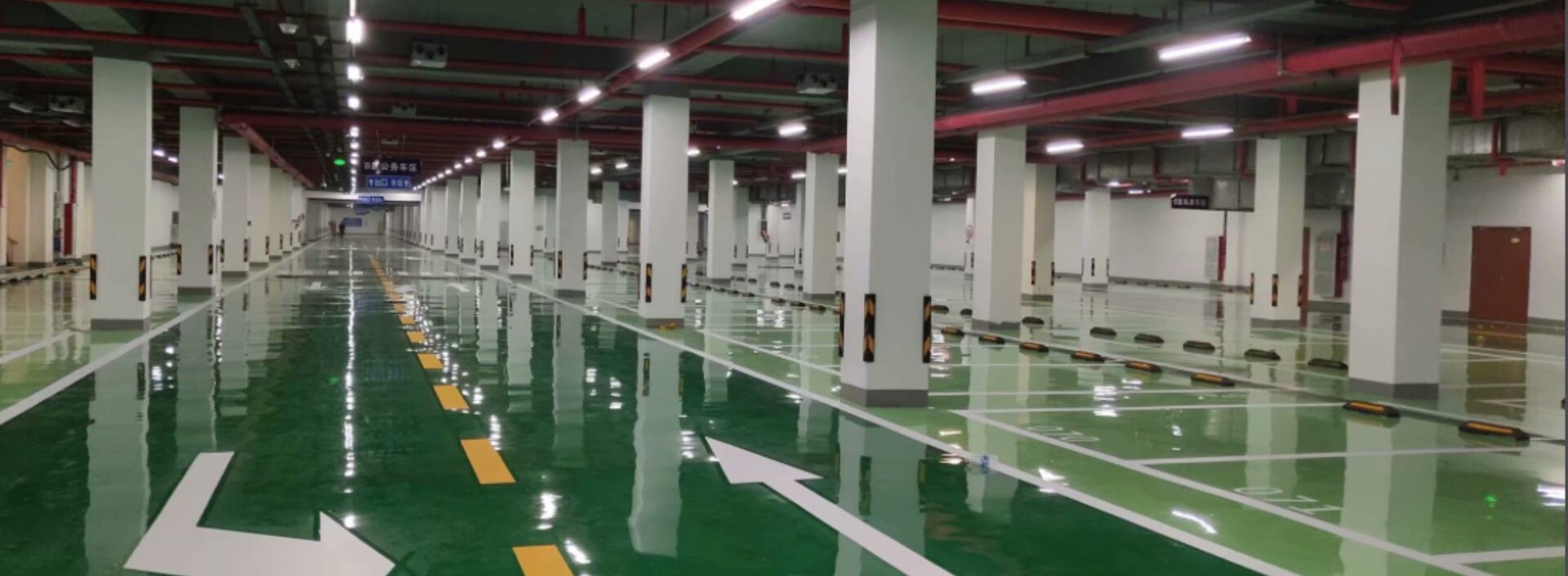 Underground Parking Lot Floor