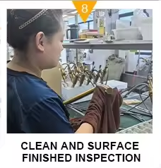 CLEAN AND SURFACE FINISHED INSPECTION