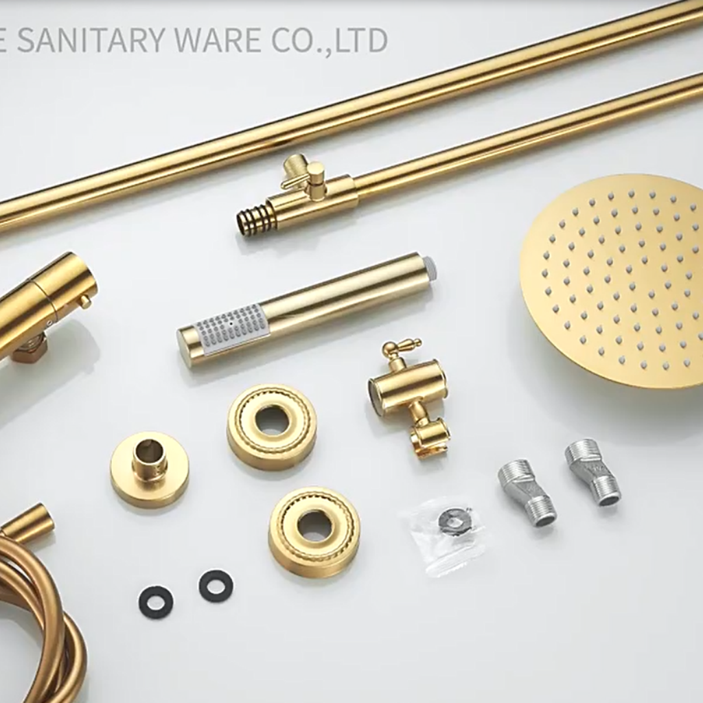 Show how to install the shower set, it is easy to learn with the video.