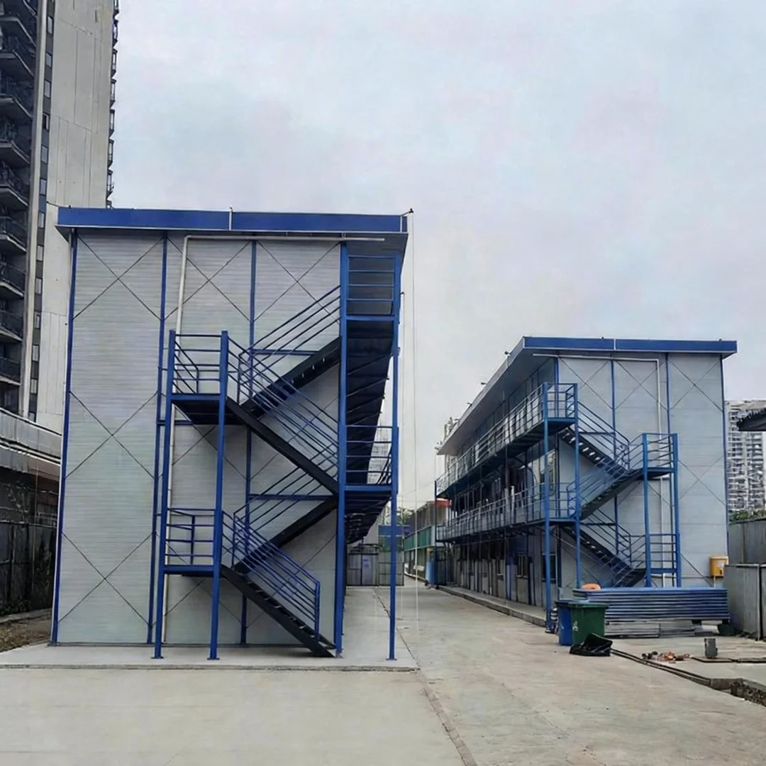 K-Type 3-Story Construction Site Labor Camp Prefab House | Temporary Site Office
