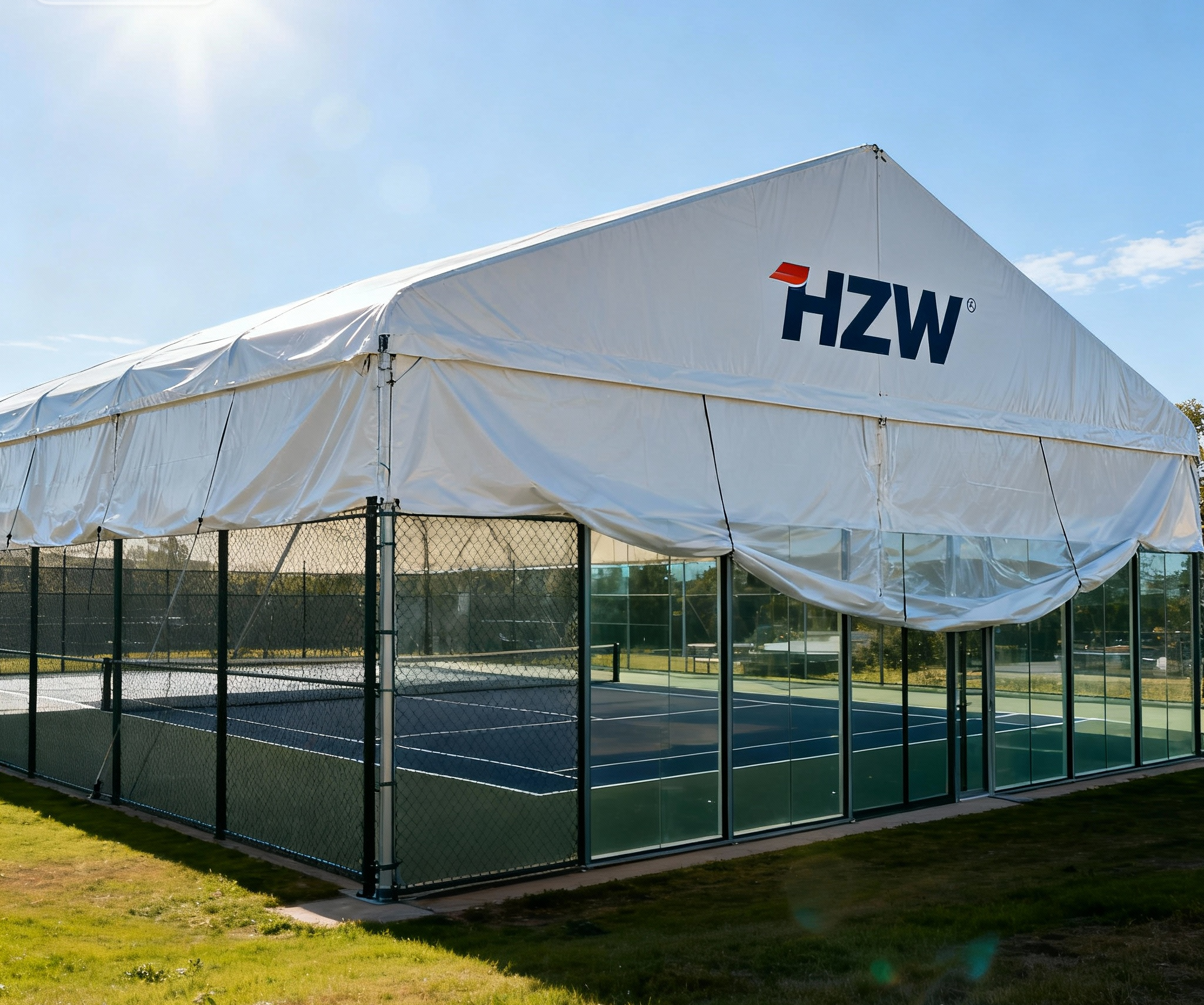 High Quality Customized Size Indoor or Outdoor Sport Court Roof Casual Sports Event Tent