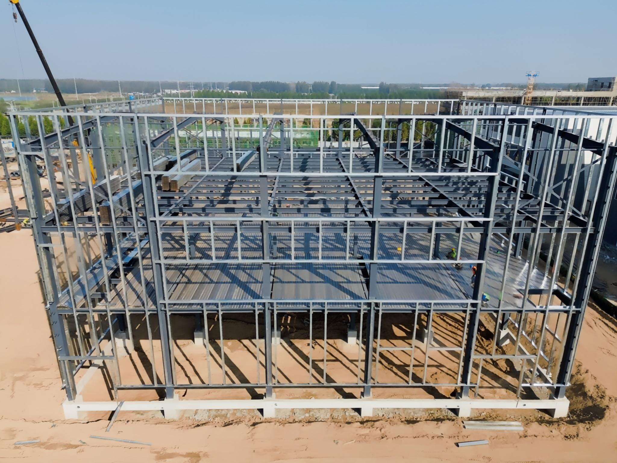 industrial steel building