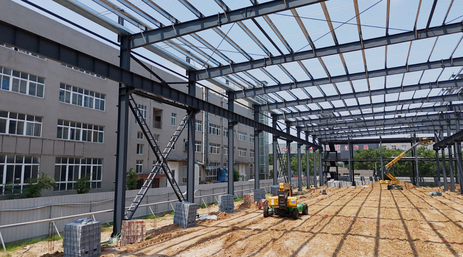 Pre-Erection Planning and Site Preparation
