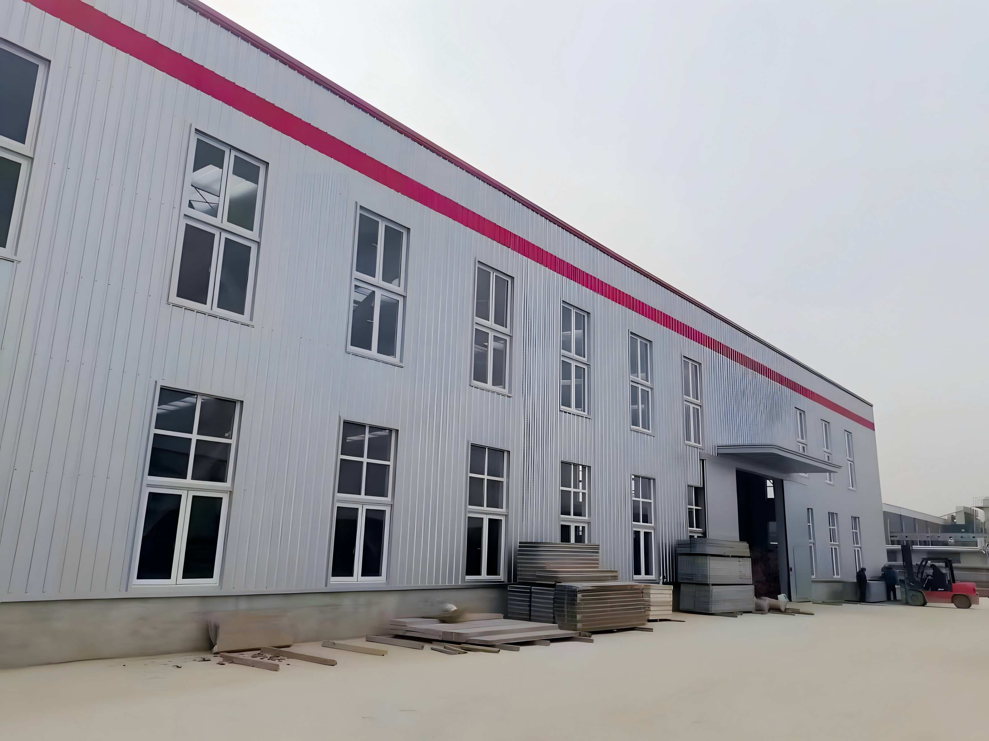 Xinshuiyuan New Materials: Dílna se ocelovou konstrukcí