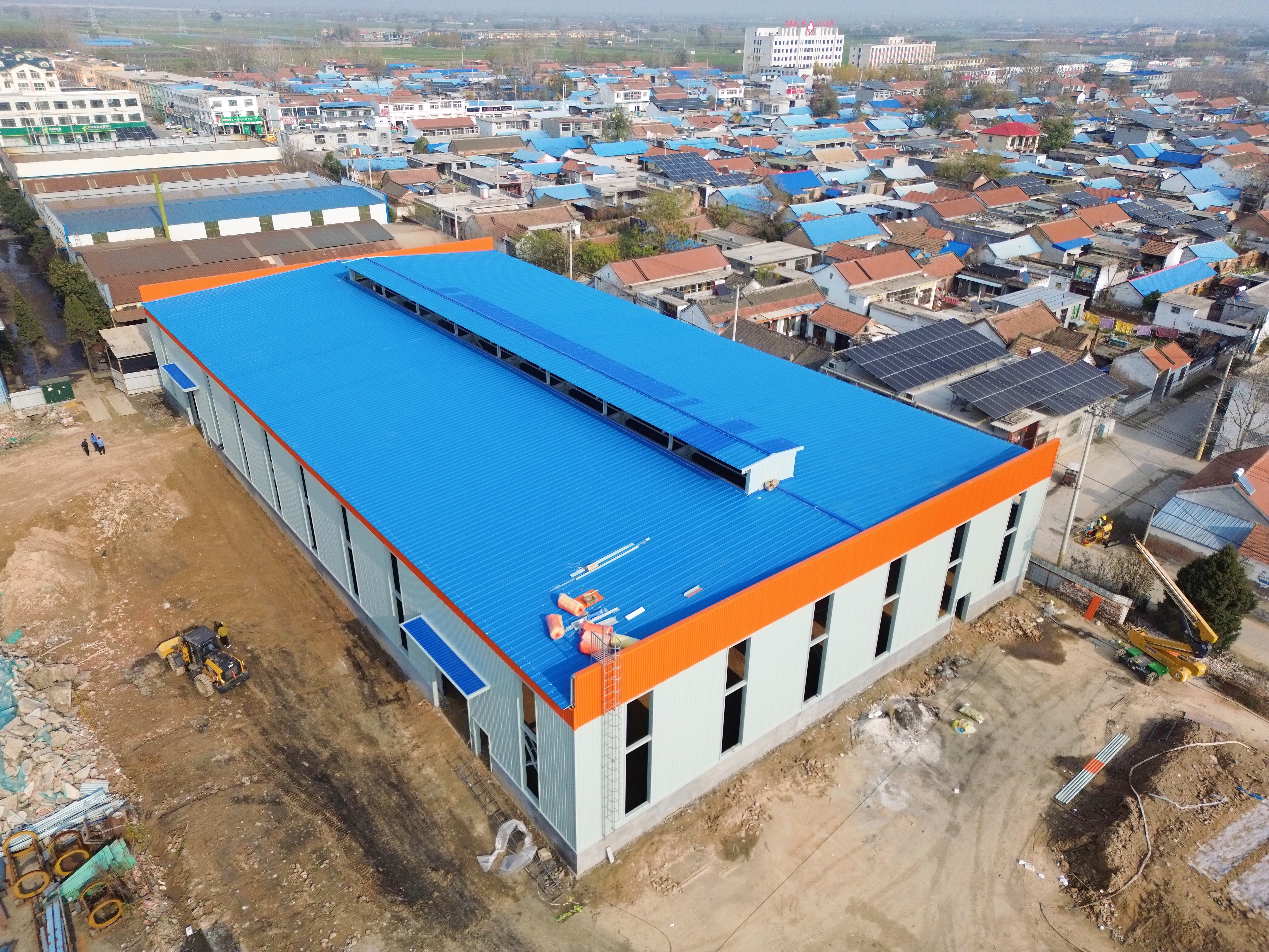 pre-engineered steel warehouse