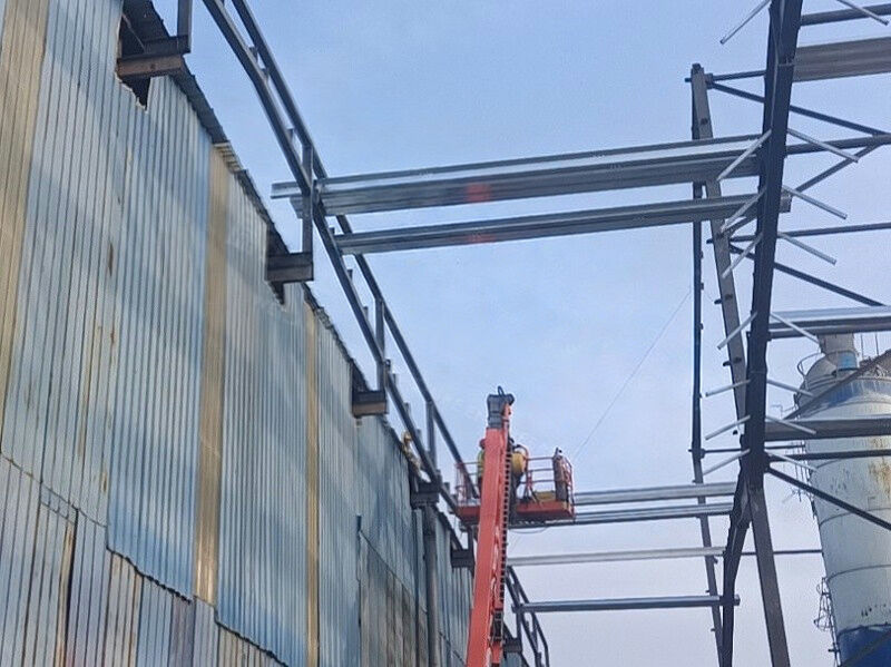 prefab steel warehouse