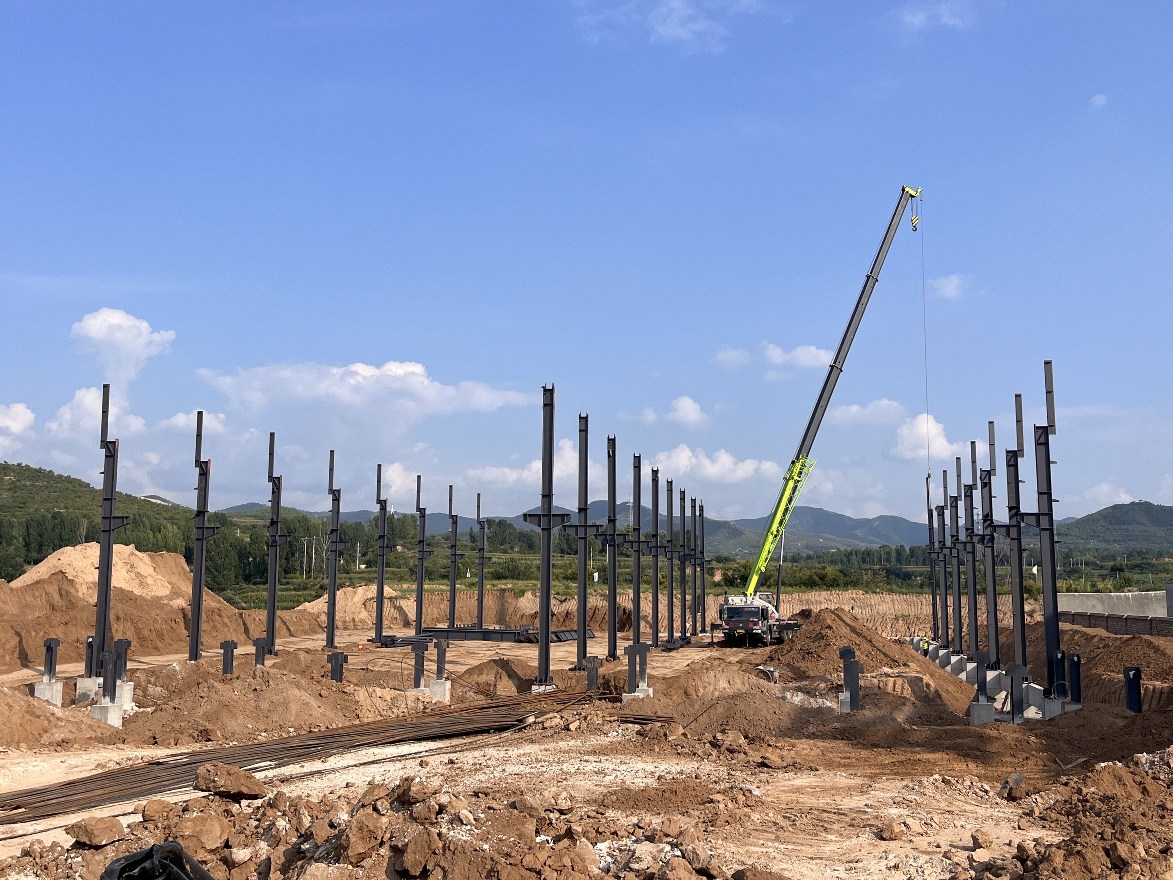 steel structure frame