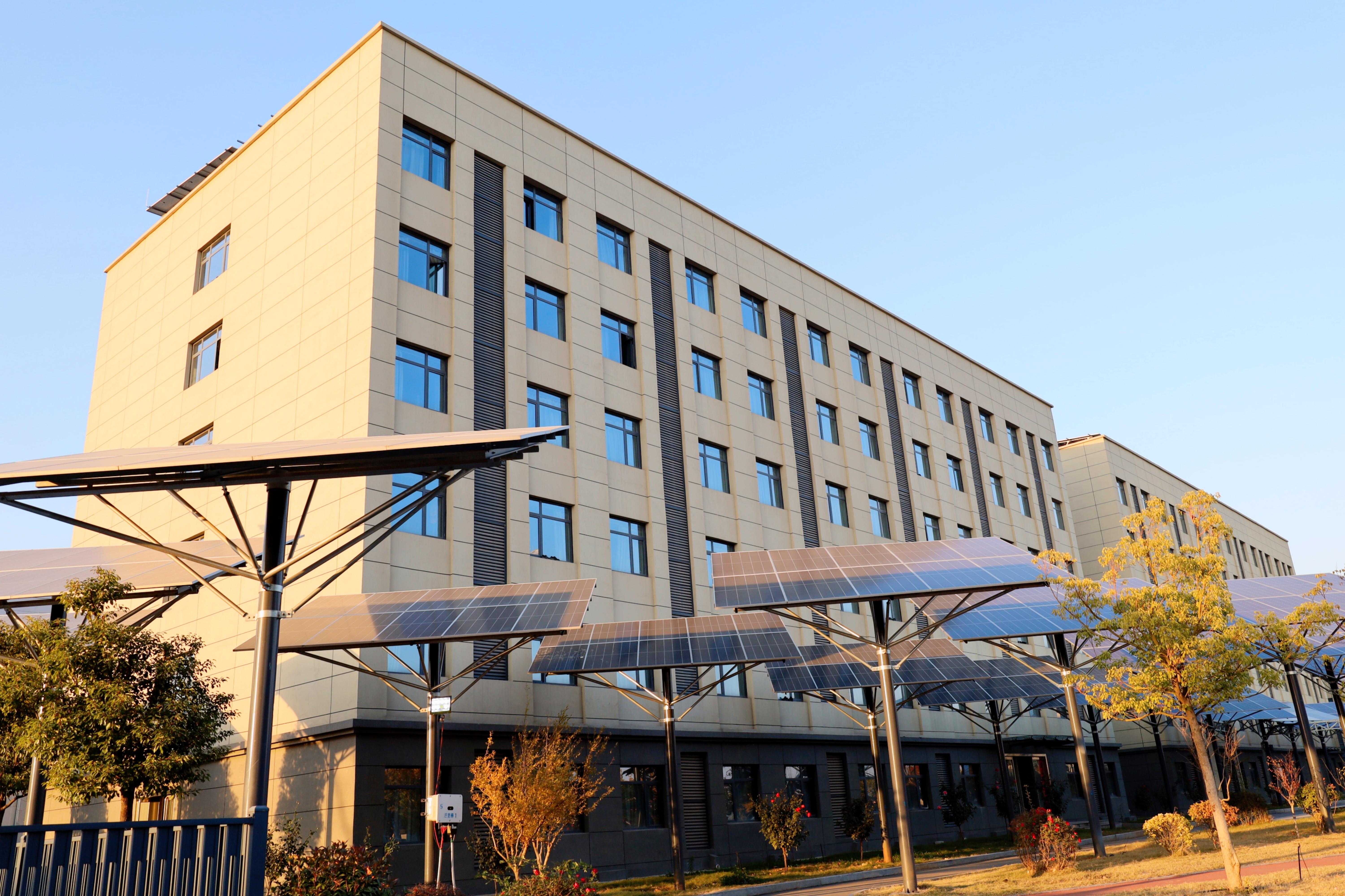 Xinqianglian: 3# budova kolejí z ocelové konstrukce