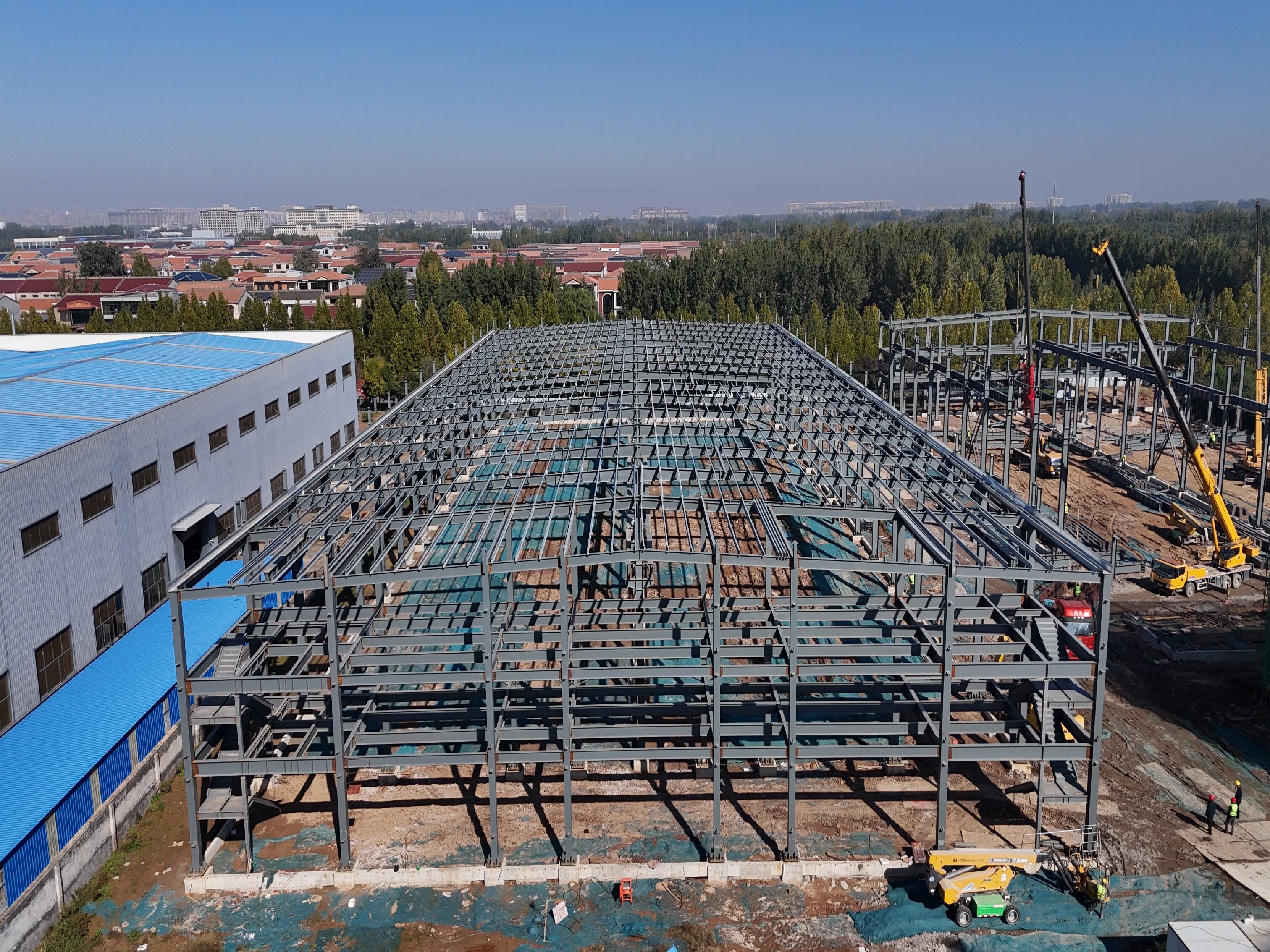 prefabricated steel structure workshop supplier