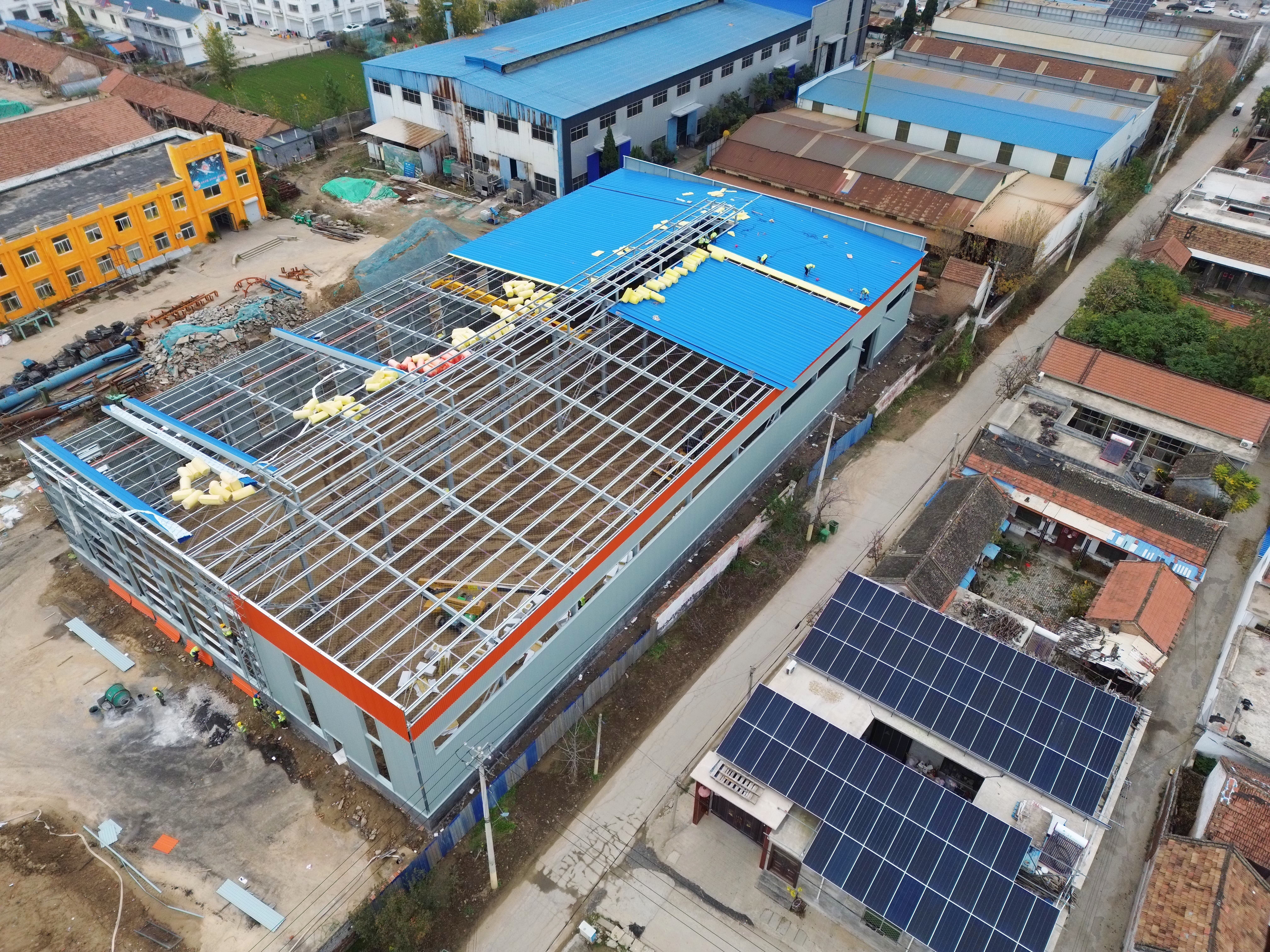 prefab steel warehouse