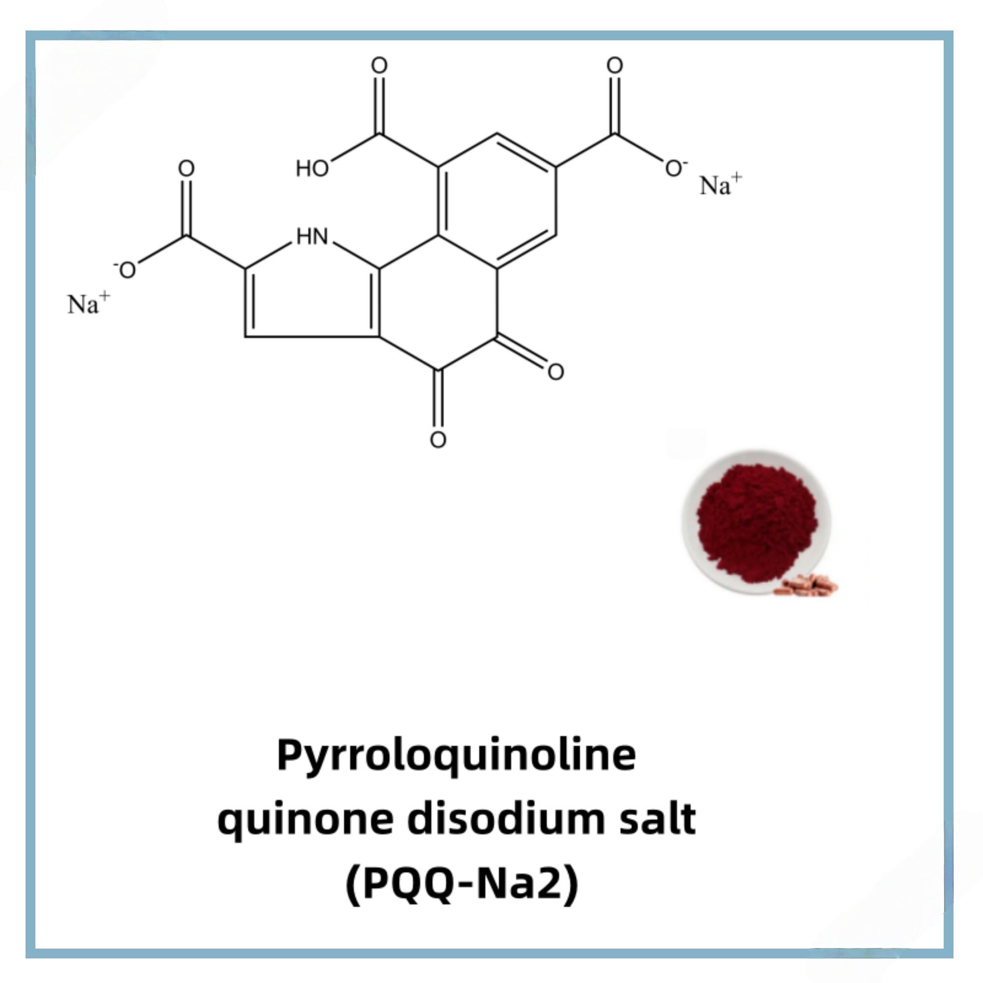 Pyrolochinolinchinon disodná sůl (PQQ-Na2) CAS 122628-50-6