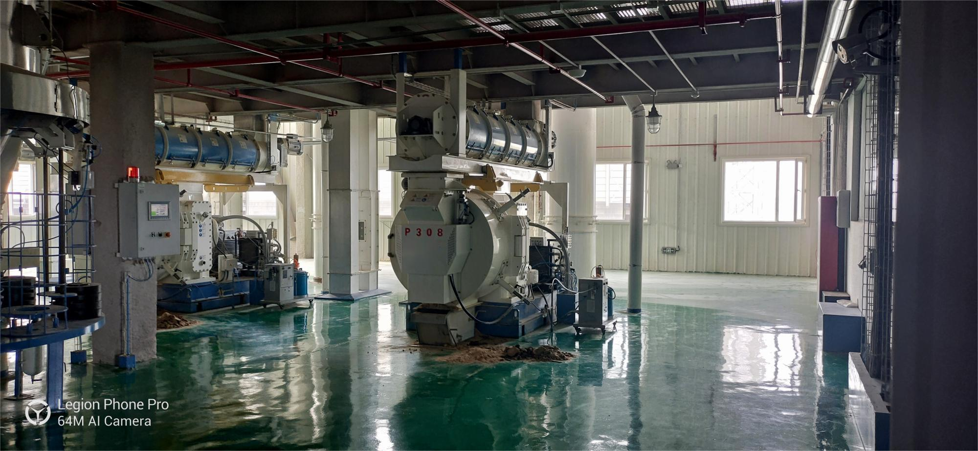 What maintenance frequency is needed for granulators in large feed mills?
