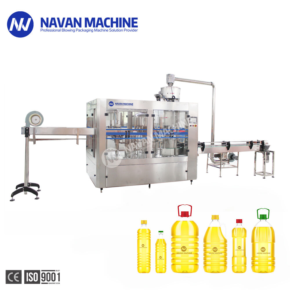 Automatic Rotary PET Bottle Oil Filling Machine for Olive Sunflower Edible Oil and Cooking Oil Bottle Bottling Packing Line