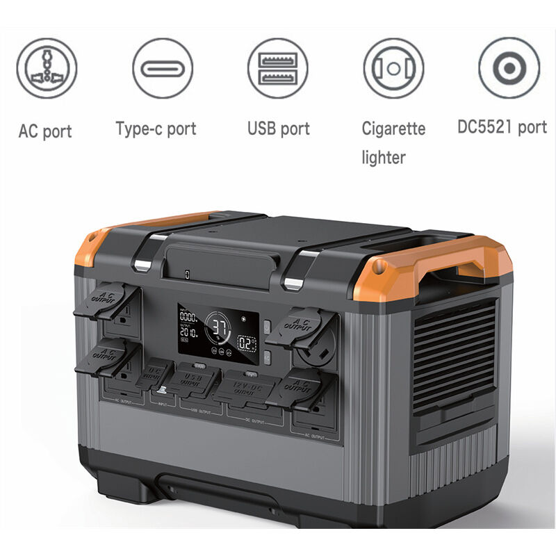 2400W 2016Wh solar generator(T20)
