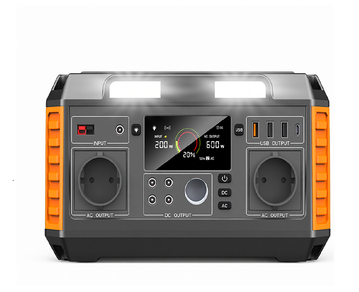 600W 520Wh Portable Power Station - All-Round Power Solution for Outdoor Emergencies & Home Backup