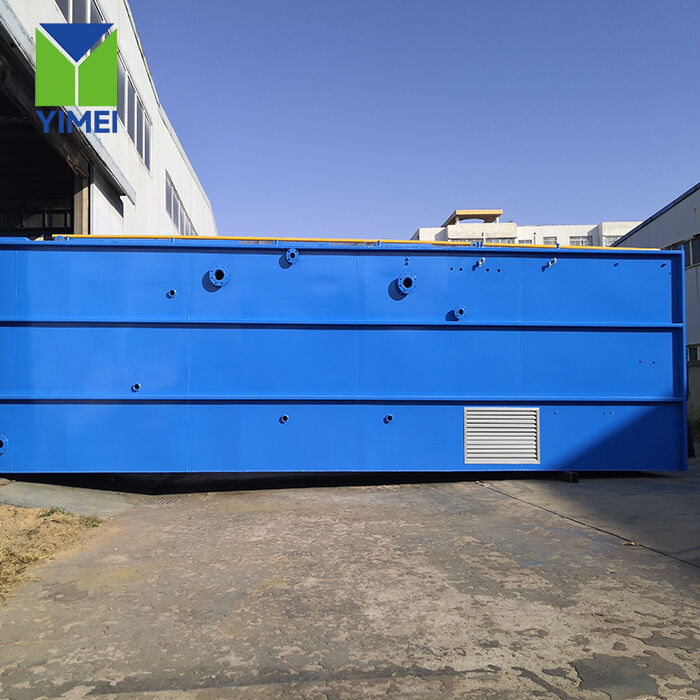 下水・廃水処理プラント設備：MBR・MBBRシステム、コンテナ式パッケージユニット