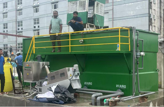 Treatment of chromium-containing wastewater in Bangladesh