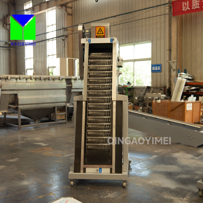 Industrial ETP Waste Water Stainless Steel Treatment Automatic Mechanical Fine Bar Screen Rotary Trash Racking System