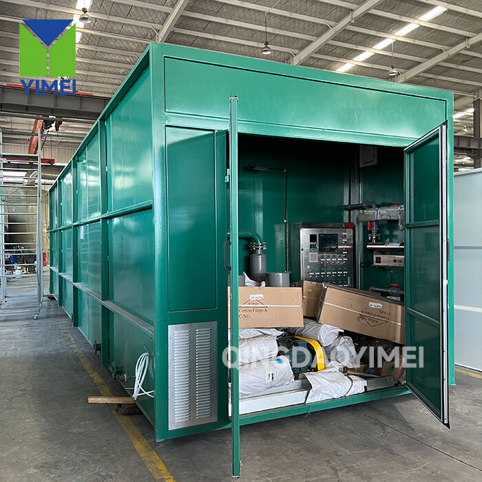 Gecontainerde afvalwaterzuiveringsinstallatie