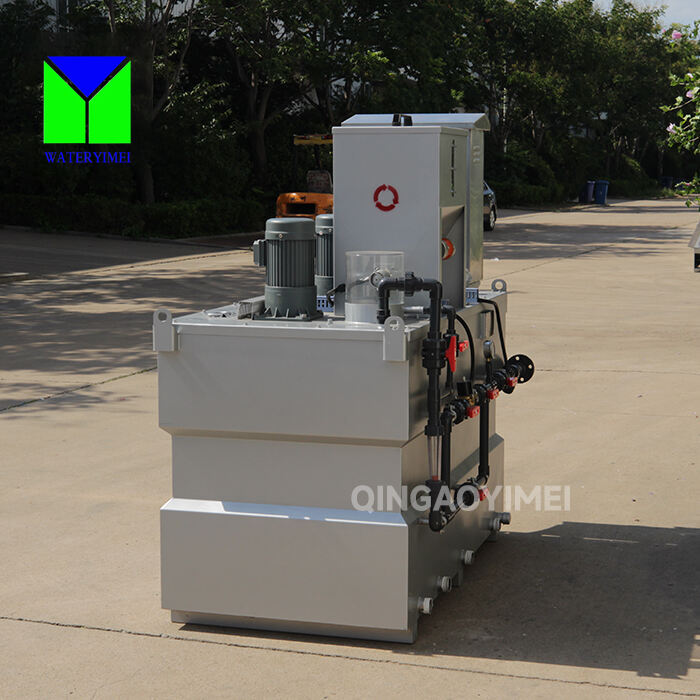 Chemical Polymer Dosing Station Flocculant Preparation Dosing System Dose Station