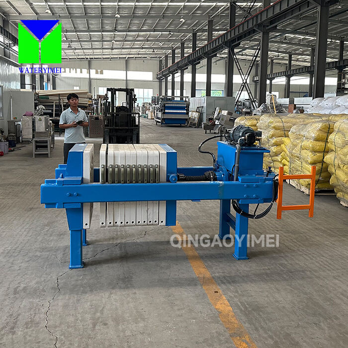 plate and frame press machine for pottery cast iron sludge dehydrator