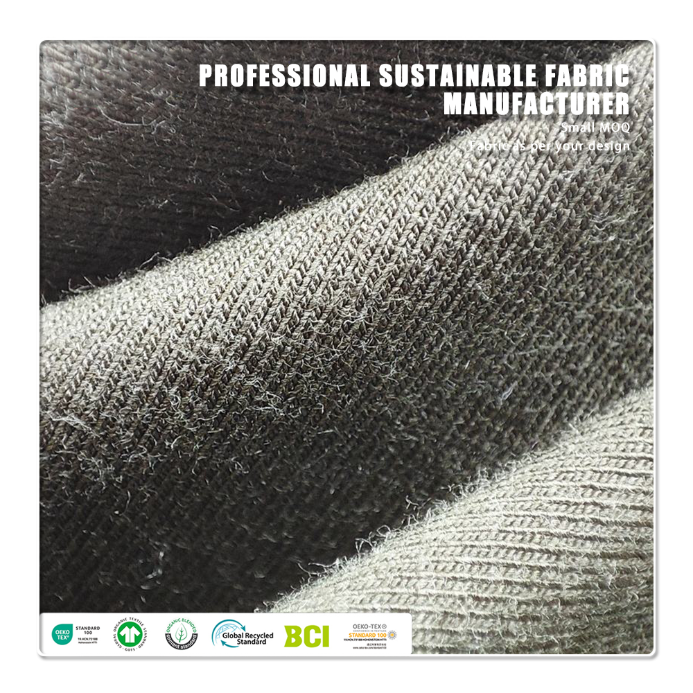 Comfortable Stretch Fabric 61% Bamboo 27% Organic Cotton 12% Spandex Heavyweight Jersey for Girls Loungewear