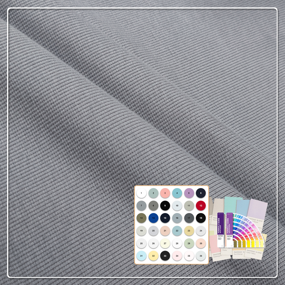 Calore estremo e conservazione del calore: tessuto a coste 22, da 350 g/m², composto per il 67% da bambù, il 28% da acrilico e il 5% da spandex, adatto per maglioni con collo alto e maglioni a coste