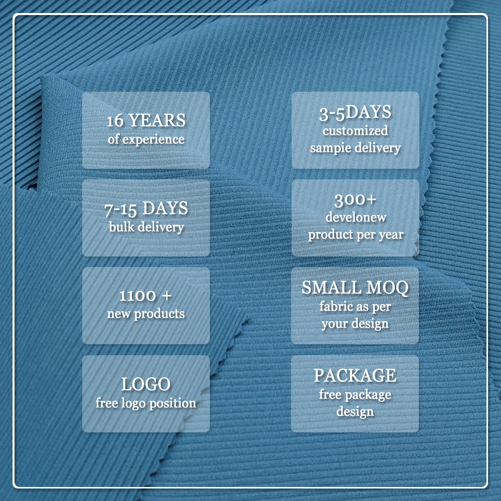 Wizualna estetyka i wyczucie mody, tkanina dzianinowa 250 g/m², 78% nylon, 22% spandex, nadaje się do odzieży sportowej o wysokim natężeniu