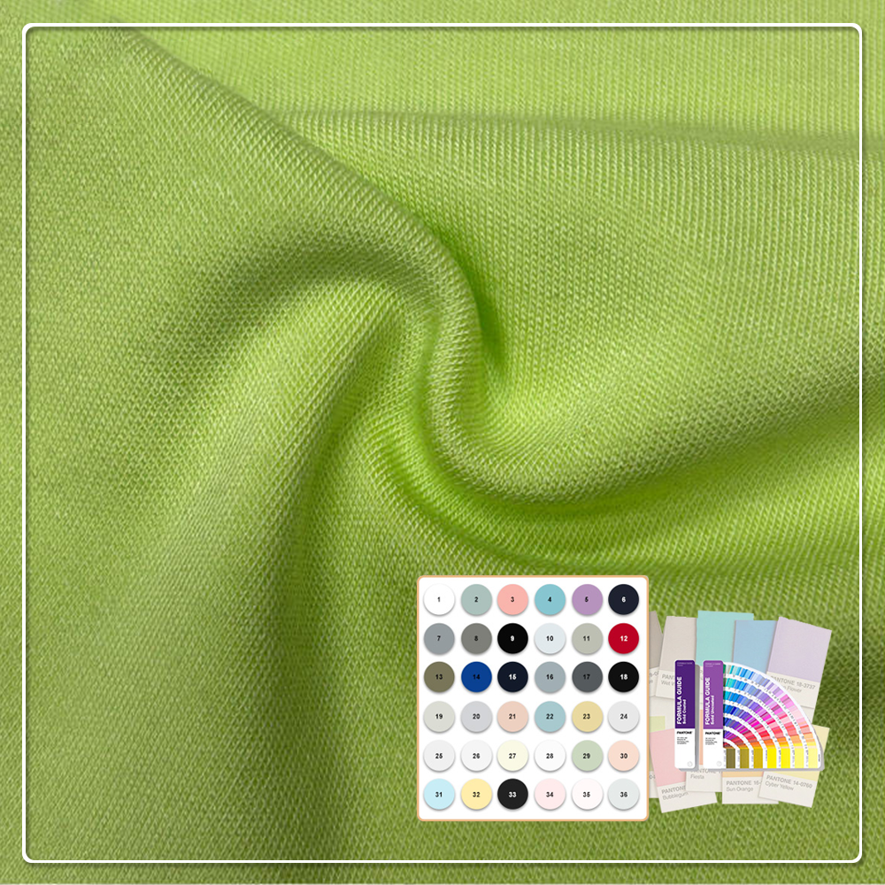 Soft and Comfortable Eco-Friendly Stretch Wrinkle Resistant 92% Modal 8% Spandex 260 GSM Knit Fabric for Sleepwear