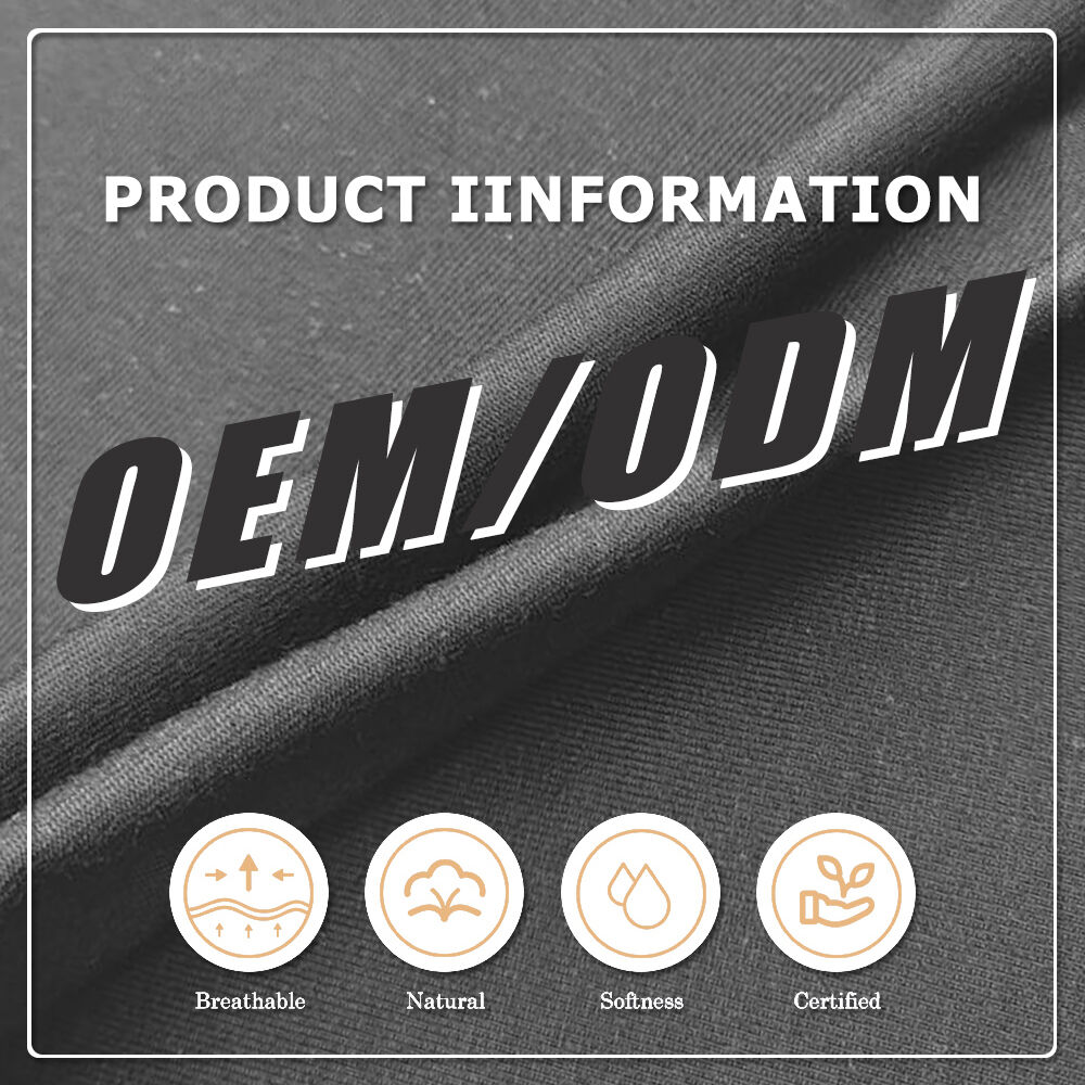 Functional 69% Bamboo 31% Sorona Blend Eco-Friendly Moisture-Absorbent Lightweight 190gsm Jersey Knit Fabric for Apparel